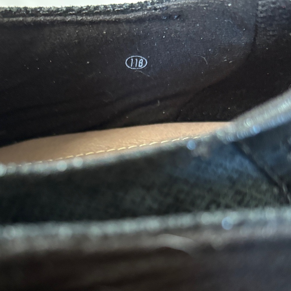 Earth Women's Black Leather Loafers 11B - Picture 6 of 16